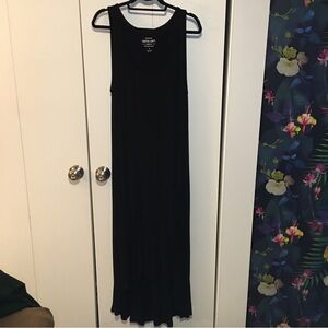 Torrid Super Soft Knit Maxi Dress Black Size 1 Preowned